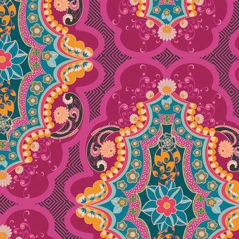 PRE-ORDER Brit Boutique Bold - Legendary by Pat Bravo for Art Gallery Fabrics - 0.25 metre -  Pre Order Closes January 12 2019 - Ships/Pick Up January 15 2019