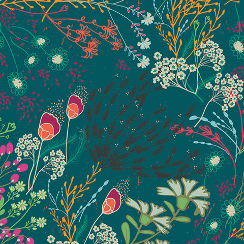 PRE-ORDER Meadow Bold - Legendary by Pat Bravo for Art Gallery Fabrics - 0.25 metre -  Pre Order Closes January 12 2019 - Ships/Pick Up January 15 2019