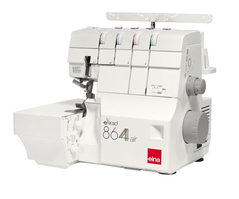SALE - Elna Serger Bundle Extend 864Air Serger and Easycover Coverstitch Machine Plus Free Gift Value $235