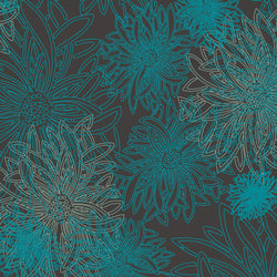 PRE-ORDER Floral Elements - Deep Ocean by Art Gallery Fabrics - 0.25 metre -  Pre Order Closes January 12 2019 - Ships/Pick Up January 15 2019