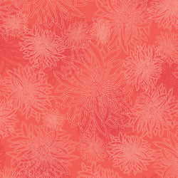 PRE-ORDER Floral Elements - Coral by Art Gallery Fabrics - 0.25 metre -  Pre Order Closes January 12 2019 - Ships/Pick Up January 15 2019