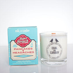 Pancakes and Headaches Candle by Coal and Canary