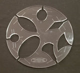 PRE ORDER - Mandala Mania by Sue Patten - Longarm Machine Quilting Ruler 1/4" - Closes April 30