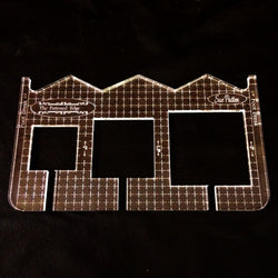 PRE ORDER - Square Set by Sue Patten - Longarm Machine Quilting Ruler 1/4" - Closes April 30