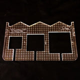 PRE ORDER - Square Set by Sue Patten - Longarm Machine Quilting Ruler 1/4" - Closes April 30