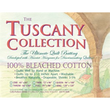 PRE ORDER - Hobbs Tuscany Bleached 100% Cotton Batting - 96" x 13.7 m (15 yds) - Regular Price $314.99