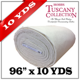 PRE ORDER - Hobbs Tuscany 100% Wool Batting - 96" x 9.2 m (10 yds) - Regular Price $294.99